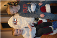 Two Brothers with Santa