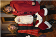 Councilwomen with Santa