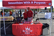 Smoothie King Tent Offering Samples