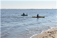 Two People Kayaking