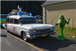 Car Decorated like the Ghost Busters Car