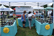 PKs Kreation Tent Selling Glass Jewelry
