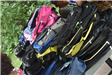 Stack of Backpacks