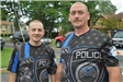 Two Police Team Players