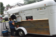 Wood Fired Pizza Trailer