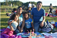 Family of Four Having a Picnic 2
