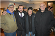Group of Men Take a Group Phot a the Menorah Lighting Gathering
