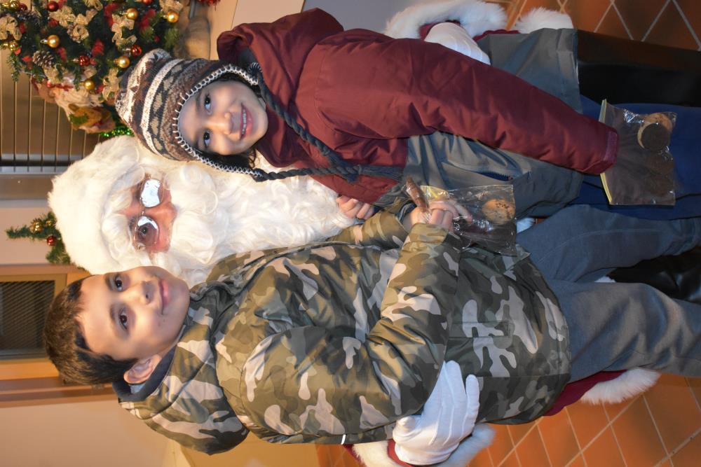 Brothers with Santa 2