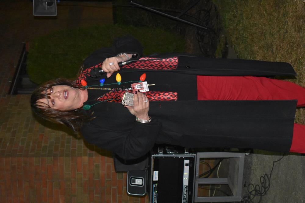 Councilwoman Speaking at Ceremony