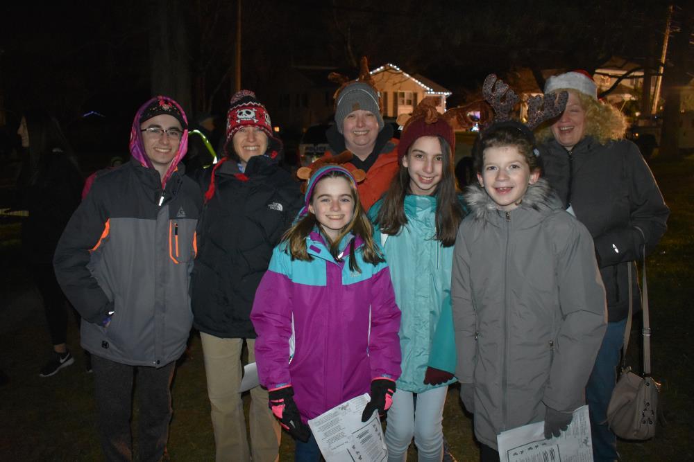 Crowd of Festively Dressed People