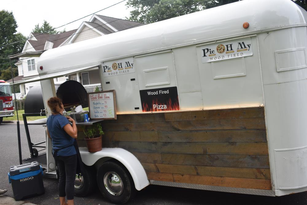 Wood Fired Pizza Trailer