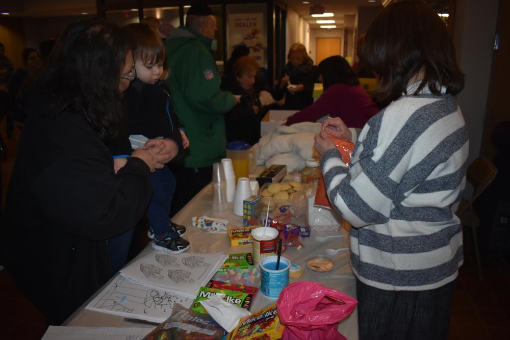 A Mother and Son at the Refreshments Table 2