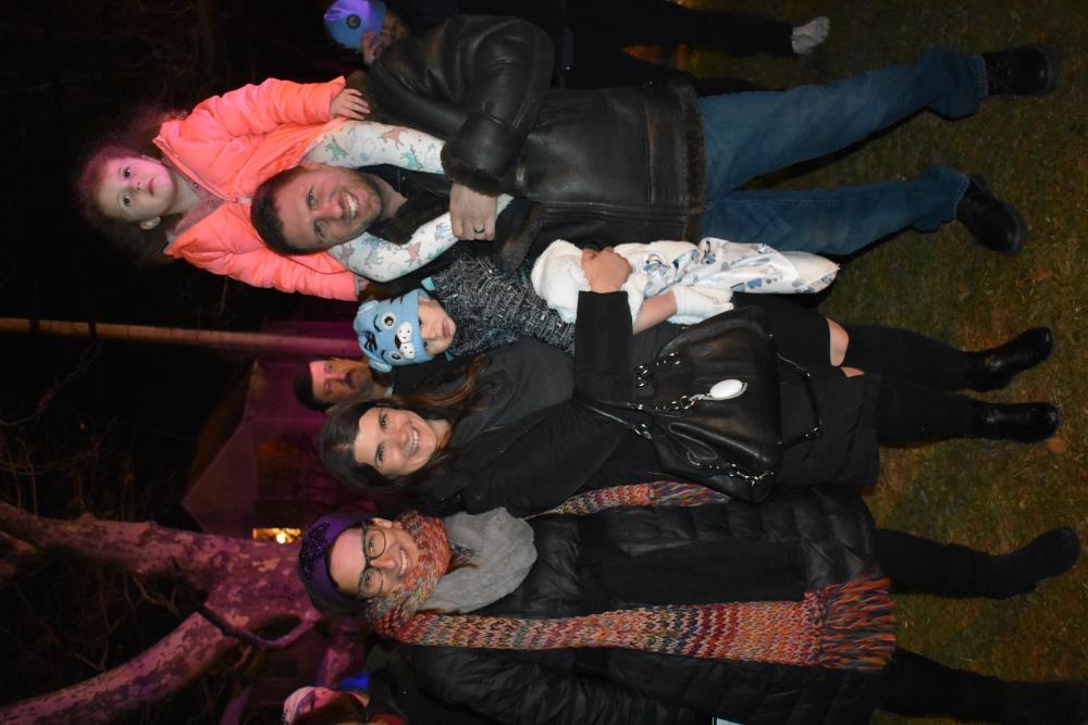 Family Photo Taken Outside